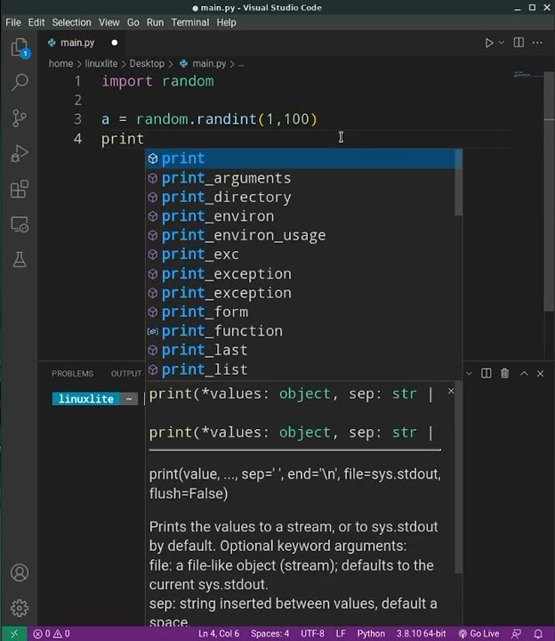 Generating random numbers between 1 and 100 using python #python - YouTube