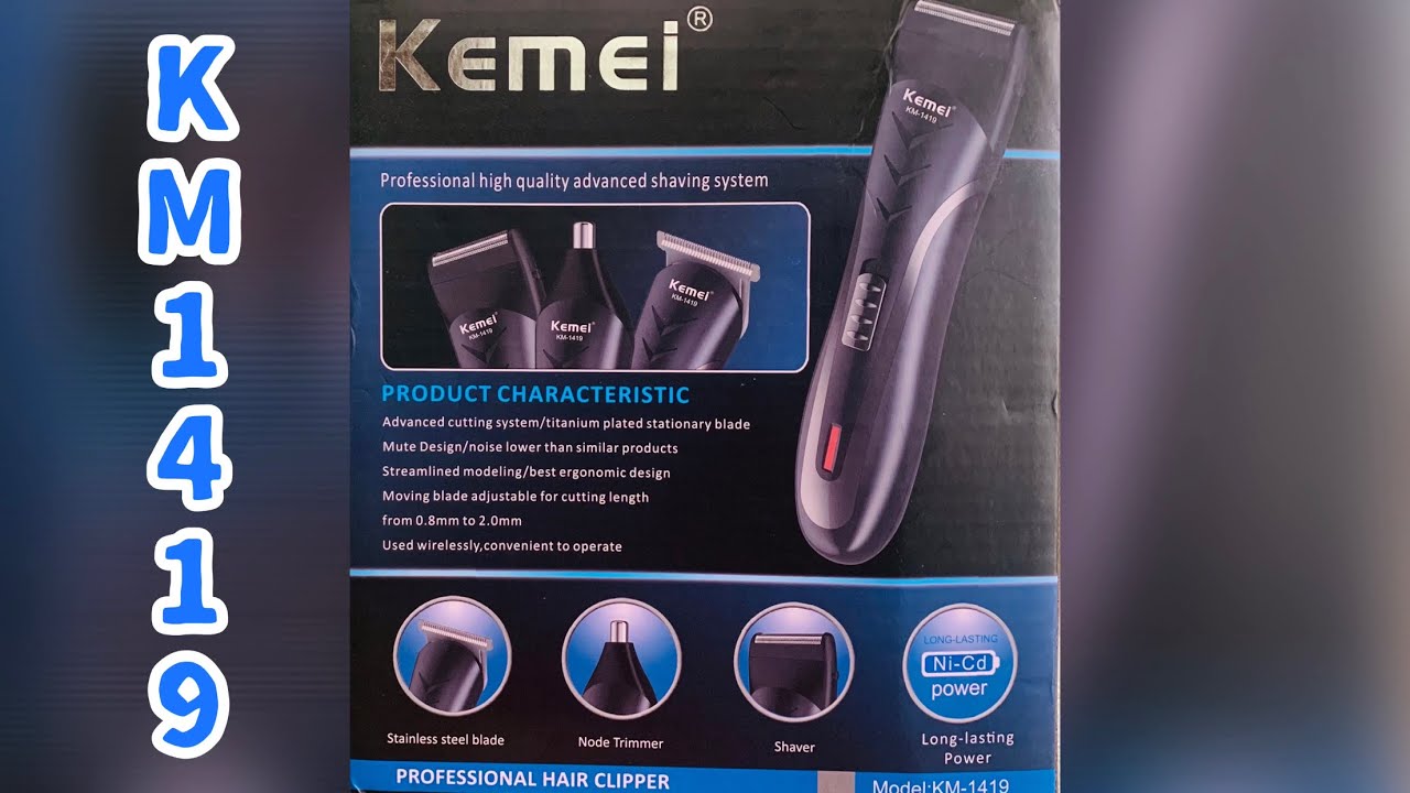 kemei 1419 review