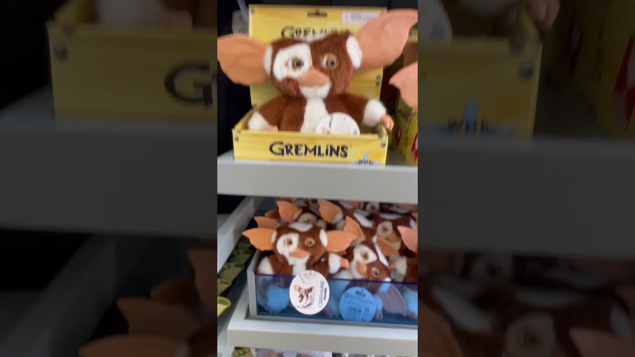 Exploring Universal Studios Store with Gremlins at Universal Orlando in Florida