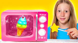 nastya helps her parents giant toys