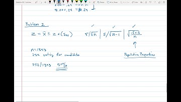 Confidence Interval Problems 2