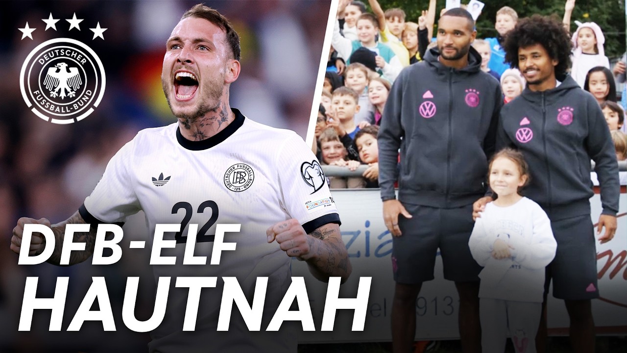 (T)RAUMFREISTOSS und souveräner WM-Quali-Sieg! 💪🇩🇪 | Hautnah mit der Nationalmannschaft