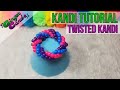 Twisted Kandi Bracelet - [Kandi Tutorial] | @GingerCandE