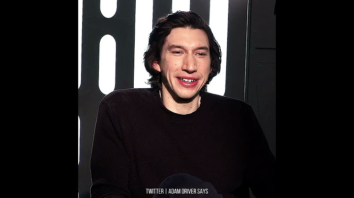 Adam Driver "Kylo would probably let Baby Yoda watch Stinky and Dirty on Amazon Prime."