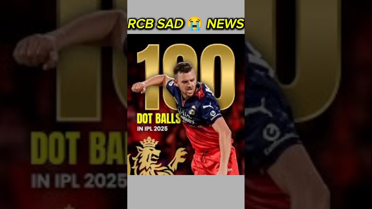 RCB SAD 😭 NEWS | 5 Players are not available for IPL match 