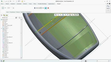 Modelling a boat in Creo 2.0