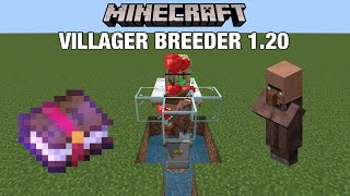 Minecraft 1.21 Villager Breeder Bedrockjava