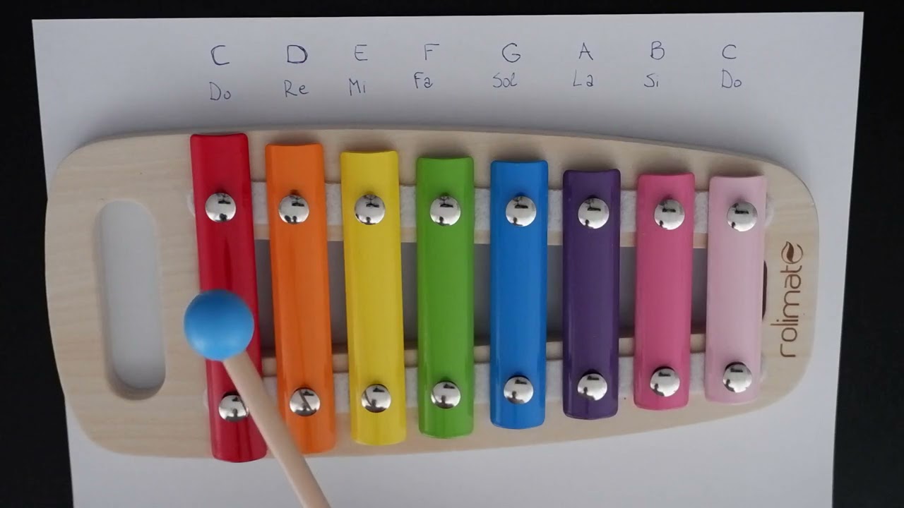 Две рачички, детски песнички, ксилофон, Rolimate Xylophone YouTube