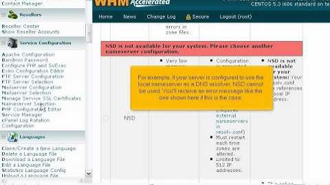 How to choose which nameservers to use in WHM - Canadian Web Hosting