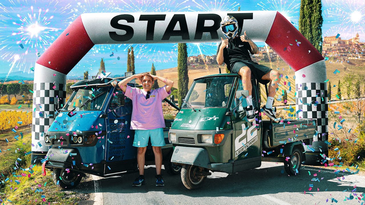 800km von München nach Venedig mit Ape| Fiebertraum Start #1