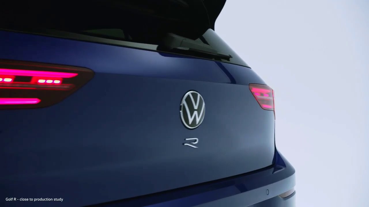 The Premiere Of The New Volkswagen Golf Golf R 8 21 Volkswagen Golf 8 R Testing On Youtube