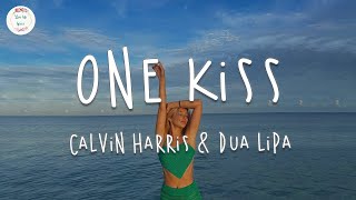 Vídeo con letra |  Calvin Harris & Dua Lipa - One Kiss (Lyric Video)