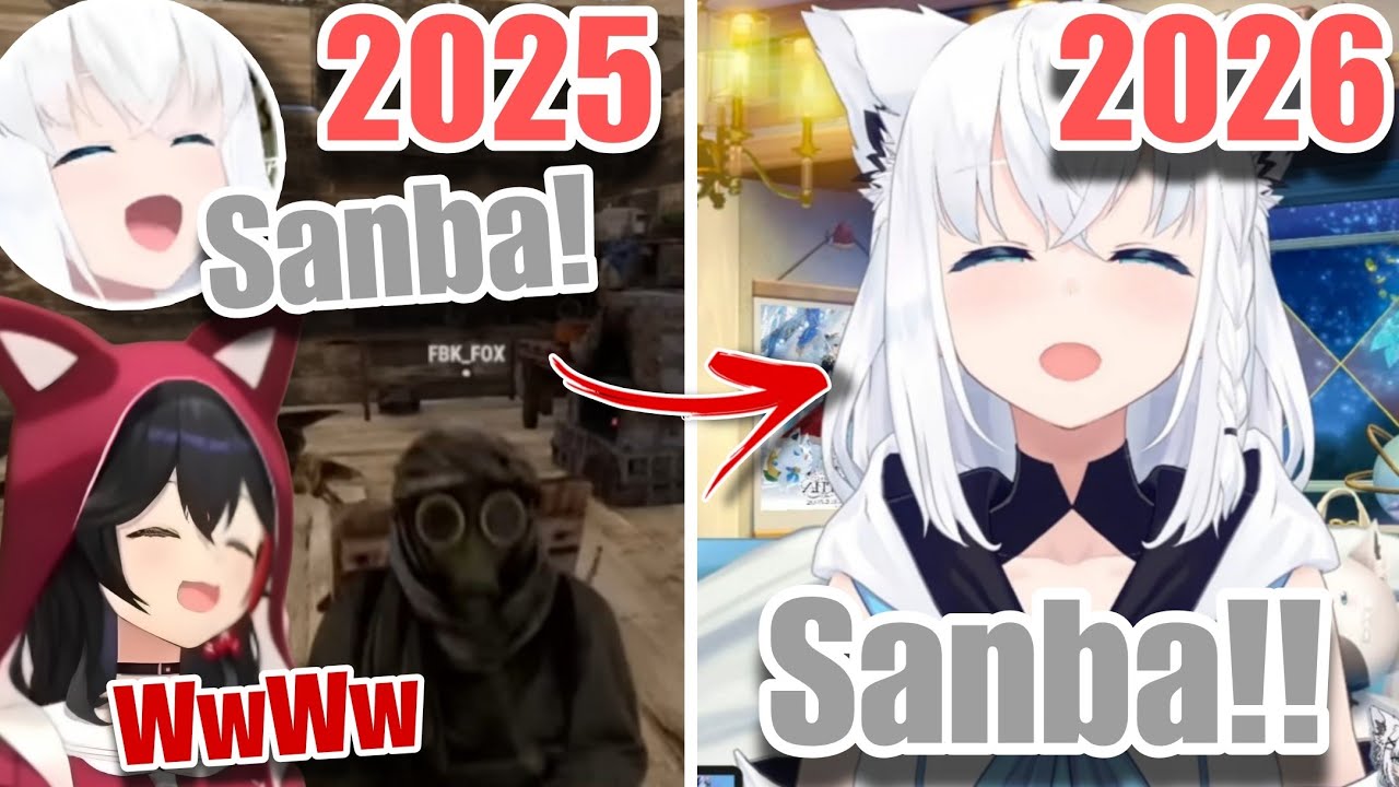 Fubuki's Samba Then & Now [Hololive]