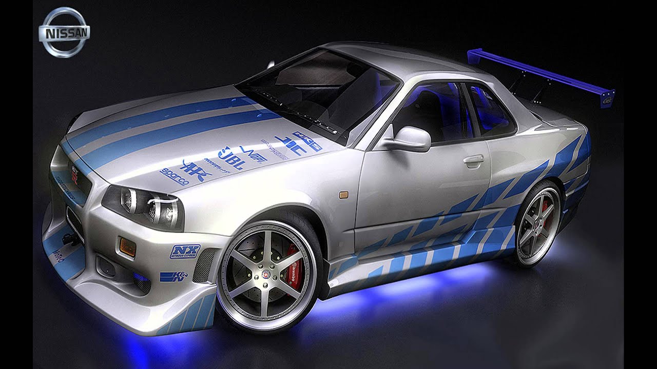 Картинки скайлайн из форсажа 2