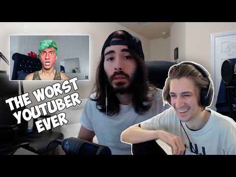 xQc Reacts To Checking In On The Worst Youtuber