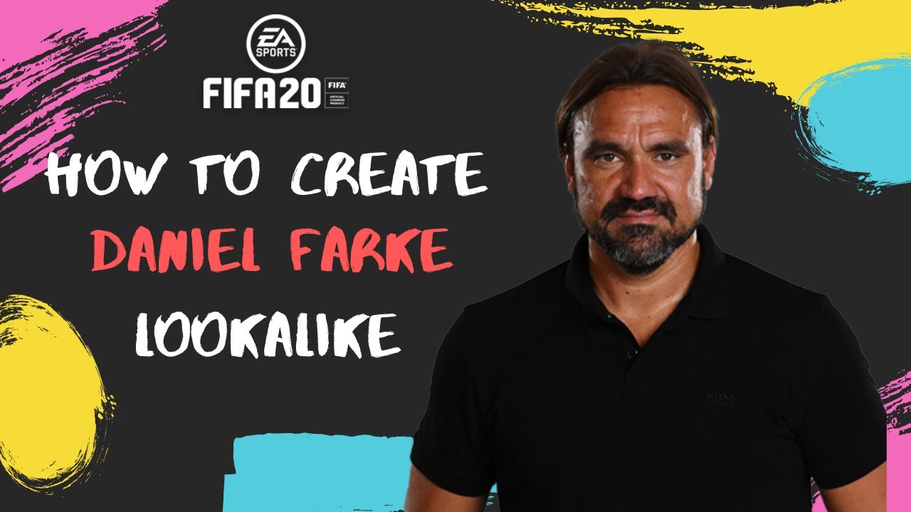 How to Create Daniel Farke - FIFA 20 Lookalike for Career Mode