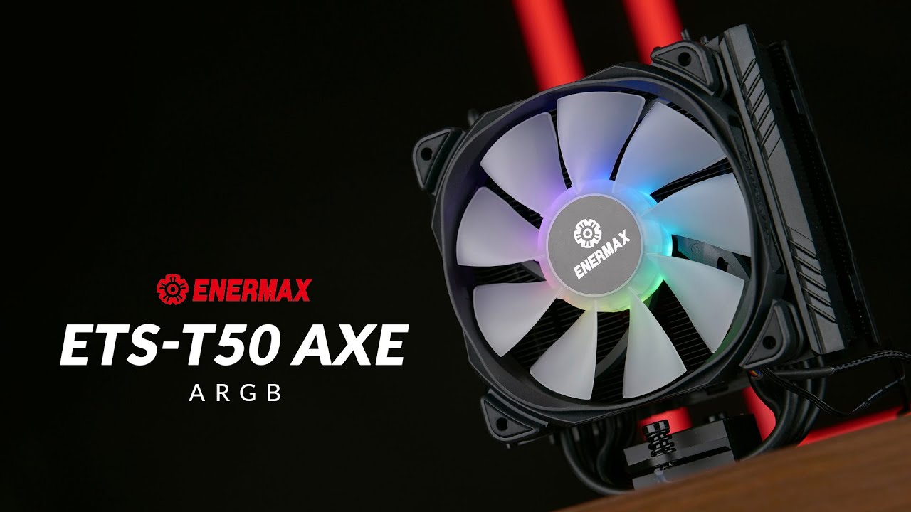 Enermax CPU-koeler T50 Axe ARGB, wit