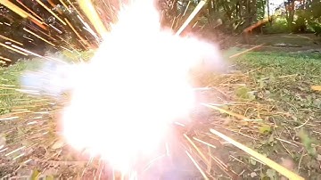 slow mo firework explosion part 1