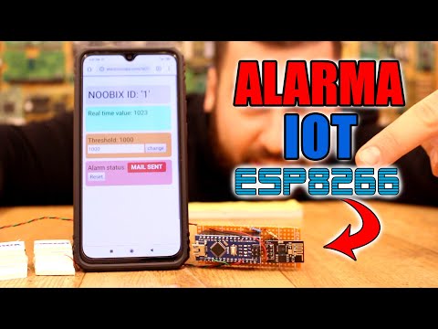 Video: UCL-IIOT - Sistema de alarma con base de datos y Node-red: 7 pasos