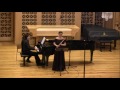 Bohuslav Martinů - Sonata for flute and piano H306 - 2) Adagio - Duo du Rêve - Live