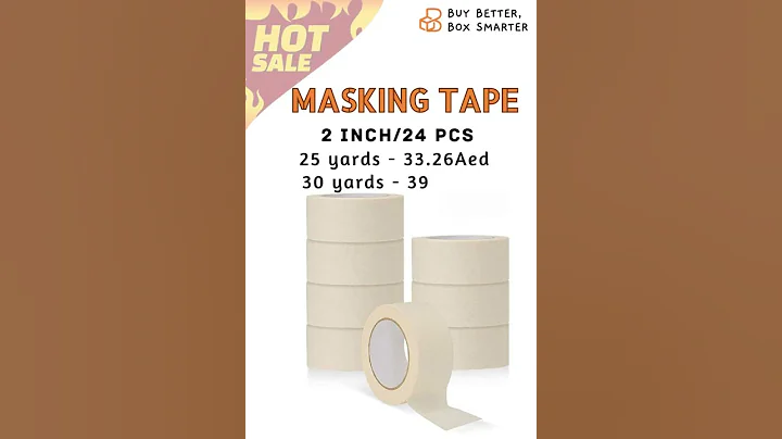 🔥Hot Sale Alert!🔥Grab the Best Deals on *Masking Tape* from BuyBox!📦