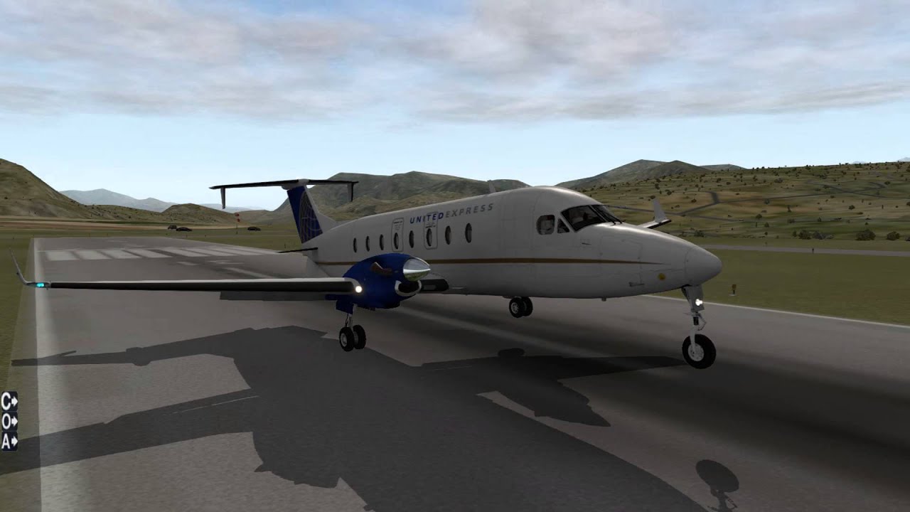 XPlane 10 VFR hard landing at Methow Valley State Airport YouTube