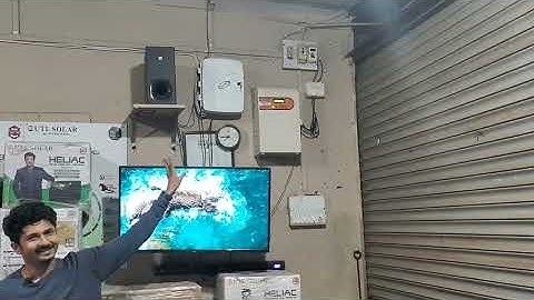 WALL MOUNT SOLAR INVERTER FOR HOME BY #UTLSOLAR GAMMA LION 1200 . LITHIUM BATTERY SOLAR INVERTER 