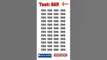 Find 569  Before Time Runs Out🥀🥀💯💯💥💥🖤🔥🔥 #maths #shorts #shortsviral #brainpuzzles