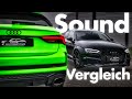 Audi RS3 vs RSQ3 - Wer hat den besten Sound?