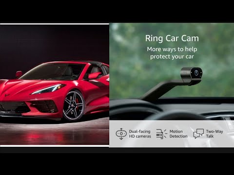 Keep Your Car Safe: Ring Car Cam - Dual Facing HD Cameras, Live, Two-Way Talk and More!