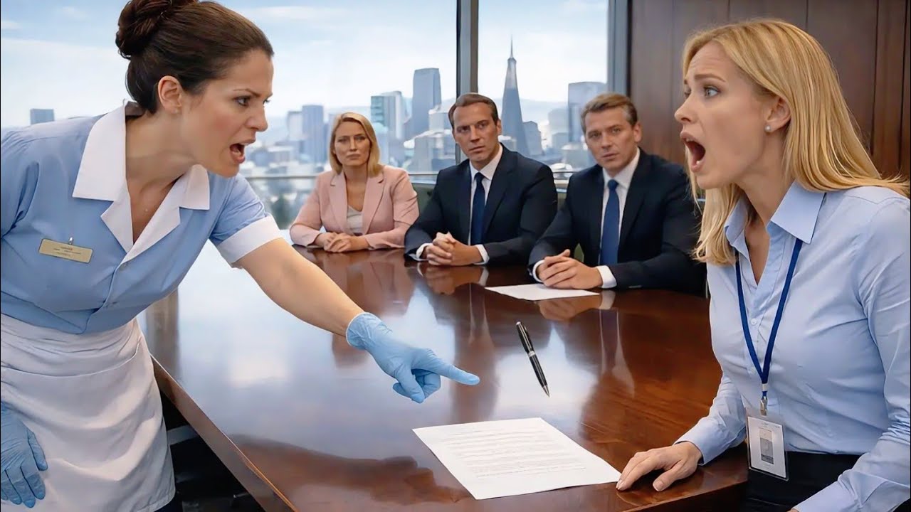 Vocês estão assinando a própria falência! — gritou a faxineira.