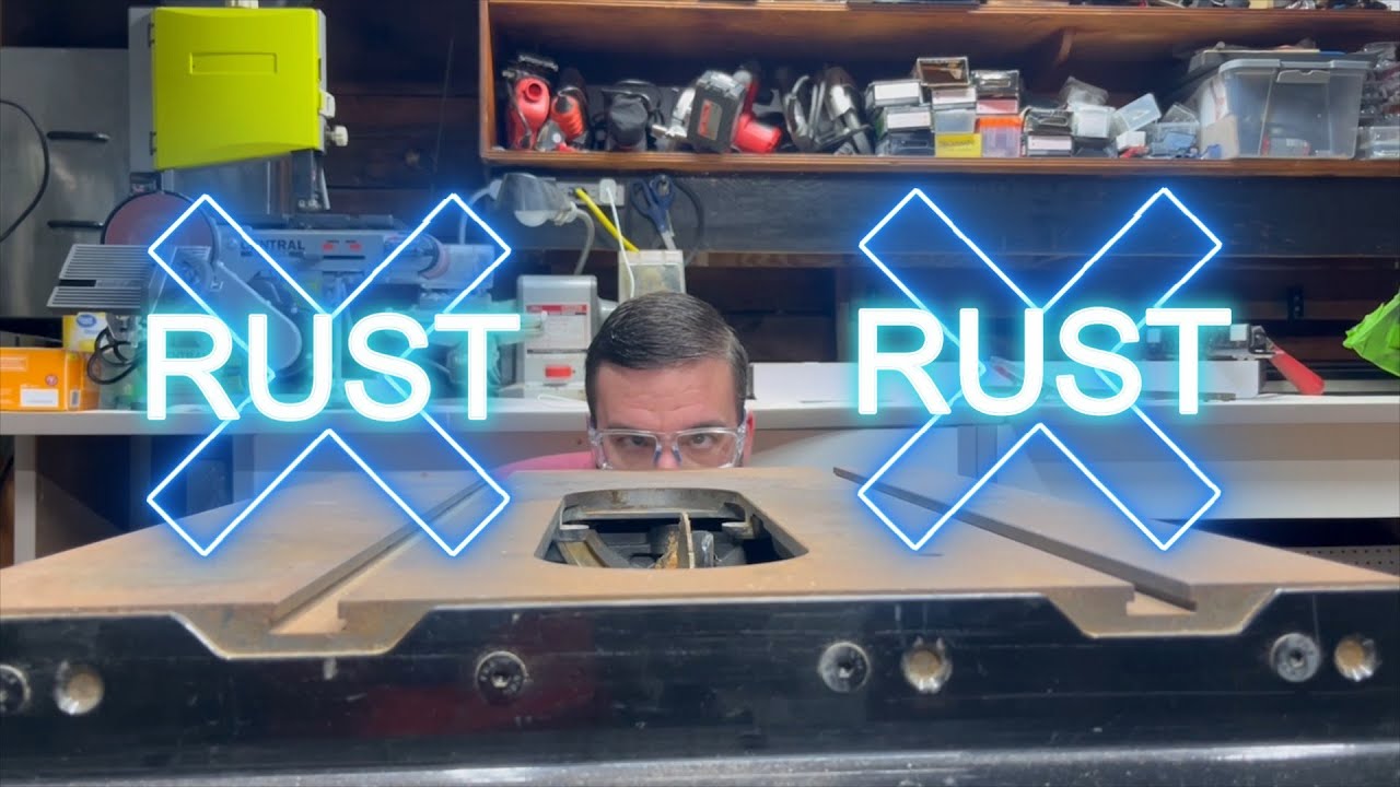 How To Remove Rust From Table Saw