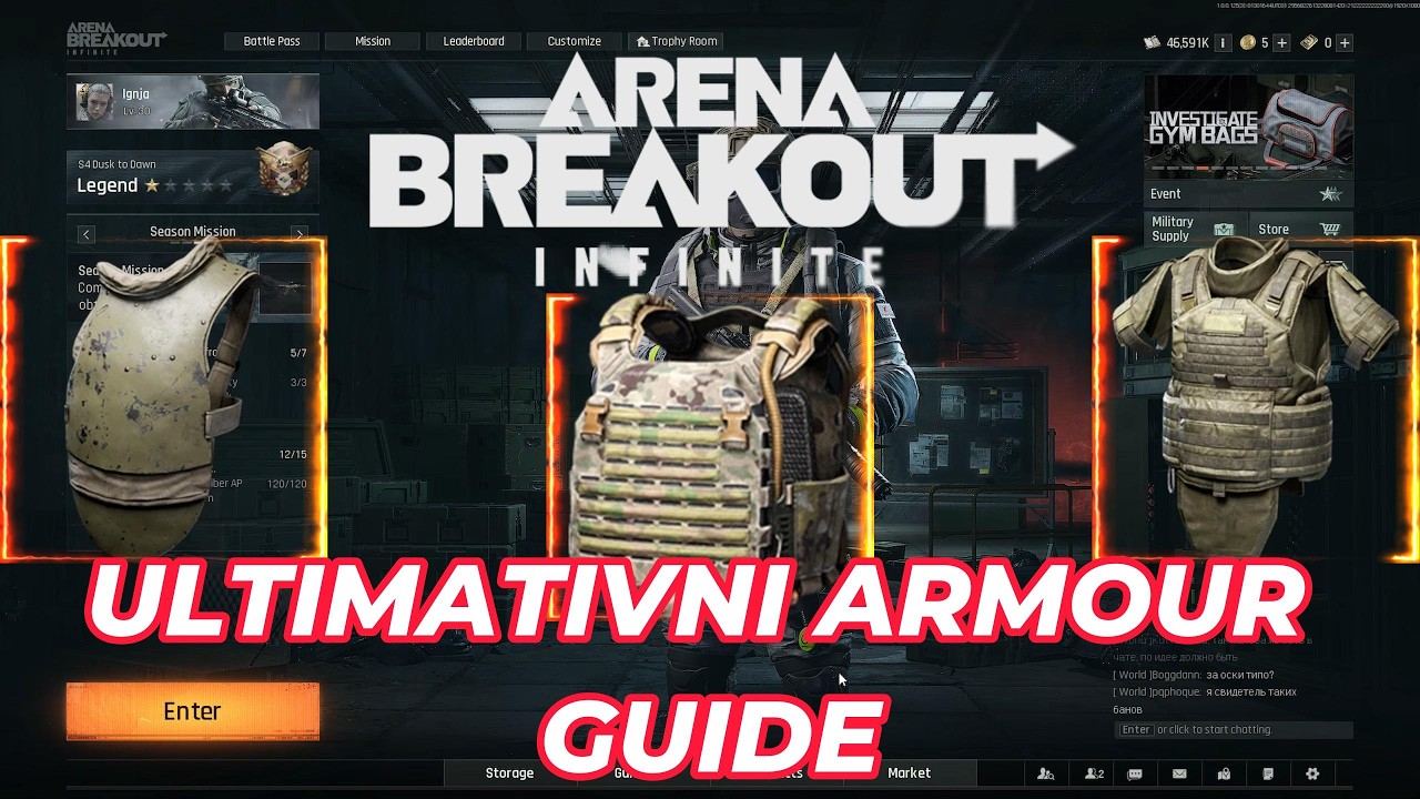 Ultimativni ARMOUR Guide - Arena Breakout: Infinite 