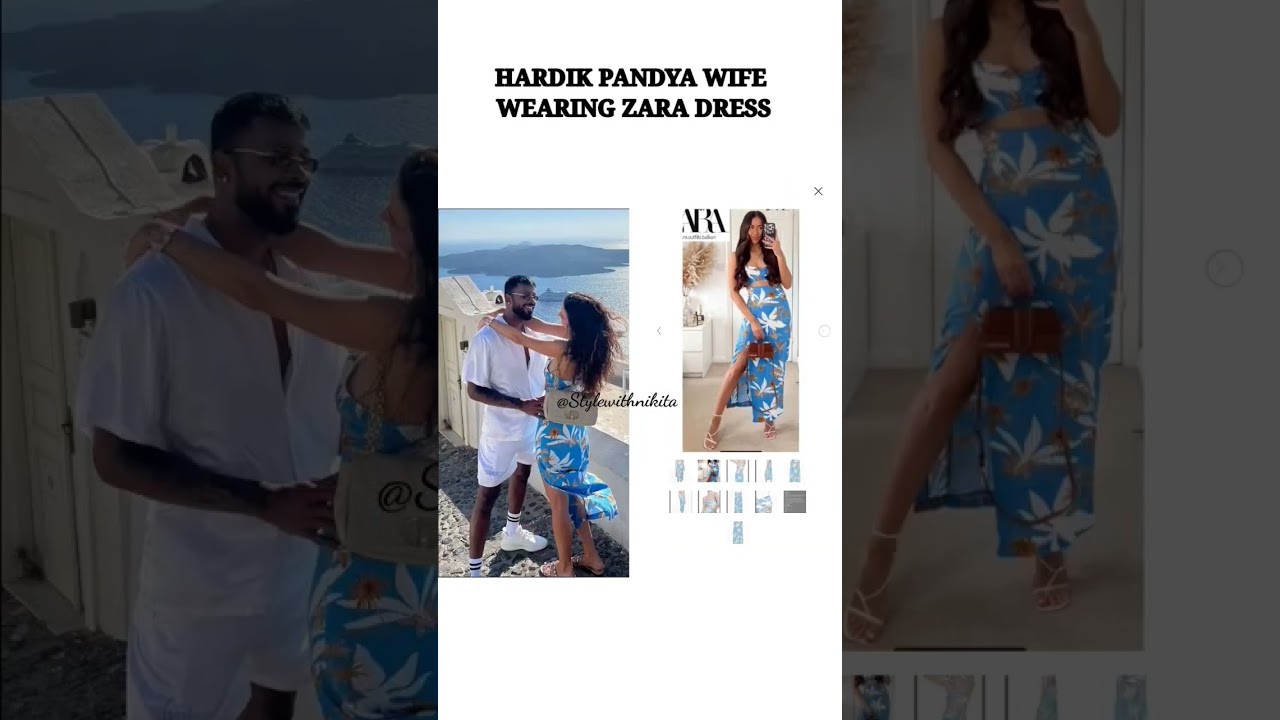 Recreate Hardik pandya Wife Outfit 
