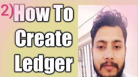 How to create ledger in busy accounting software Rohit Akhilesh thakur #busyaccounting  #busylegder