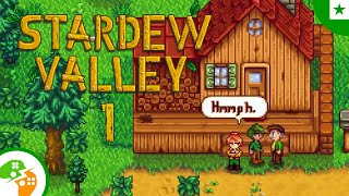 Bonvenon al la vilaĝo | Stardew Valley Tago 1 | Esperanto