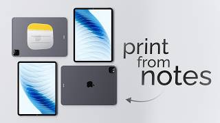 How to Print from Apple Notes on iPad