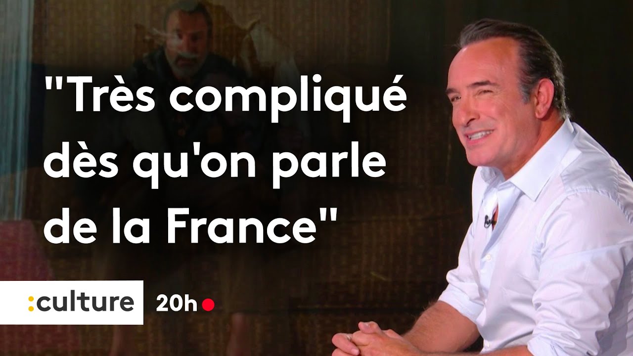 La cinquantaine, la France... Jean Dujardin est l'invité du 20h