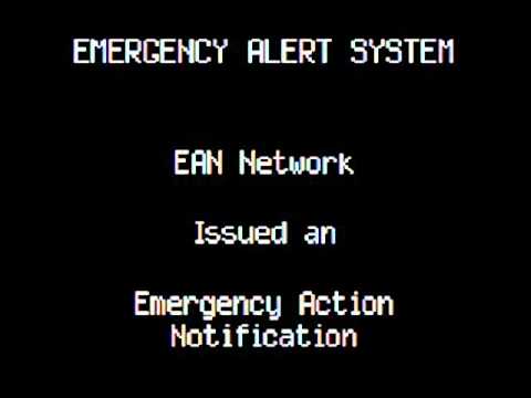 Emergency Alert System - Nuclear Bomb Attack.