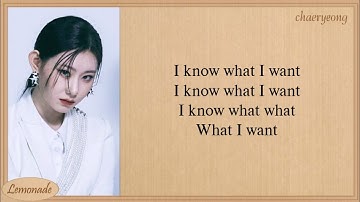 ITZY WHAT I WANT Easy Lyrics