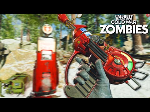 How To Get FREE RAYGUN AND JUGGERNOG In Cold War Zombies! (Die Maschine Side Easter Egg Tutorial)