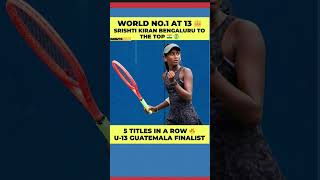 The Next Coco Gauff? Meet India’s 13-Year-Old World No. 1! 🇮🇳 #trending