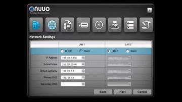 NUUO NVRsolo: Install Wizard