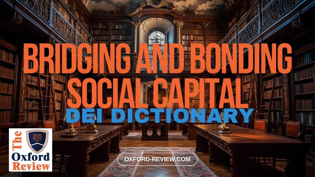 Bridging and Bonding Social Capital - YouTube