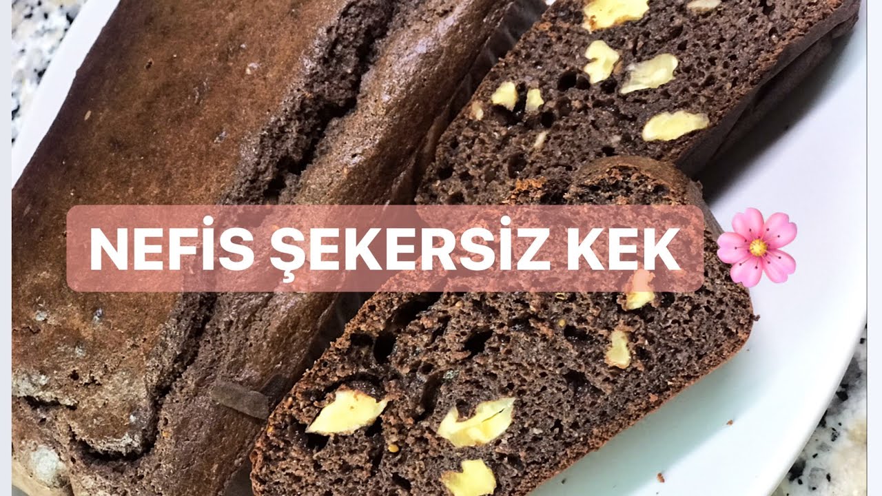 ŞEKERSİZ MOR BUĞDAY UNLU KEK cherryblossom 🌸 YouTube