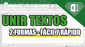 Formas de Unir Textos Excel 2024 Sin errores fácil y rápido | Como juntar textos diferentes celdas