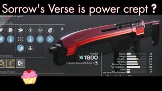 Sorrow's Verse still has one thing going for it...