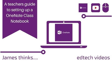A teachers Guide to setting up a OneNote Class Notebook
