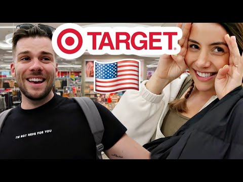  Brits Shop at TARGET for the First Time! 