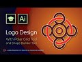 How to Design in Illustrator | Using Polar Grids to Design Spinner Logo